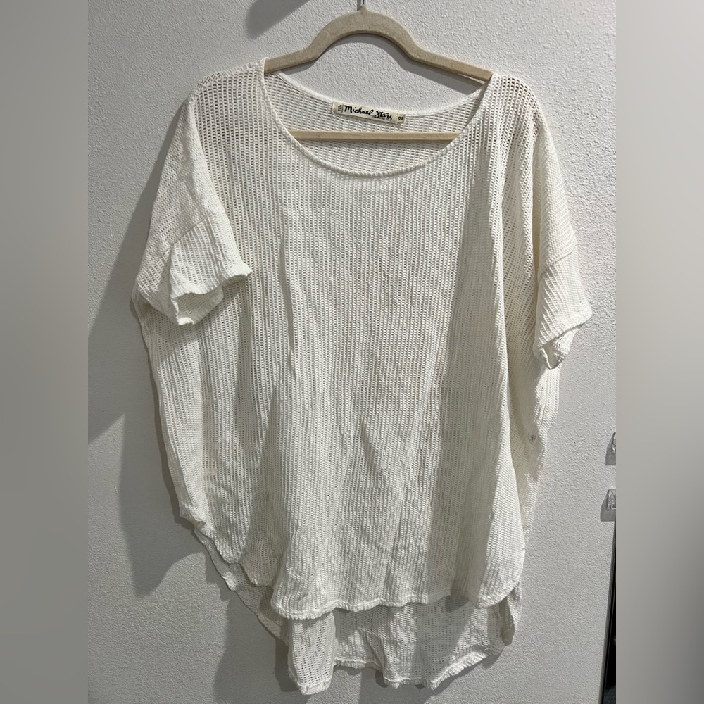 Michael Stars Cream Tunic Top